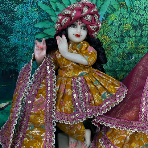 12 Inch Yugal Sarkar Banrasi Heavy Dress