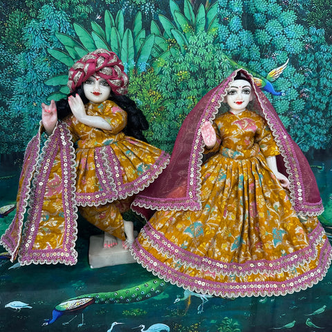 12 Inch Yugal Sarkar Banrasi Heavy Dress