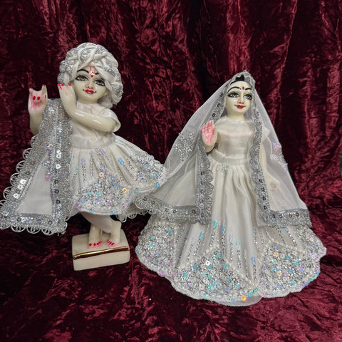 9 inch Yugal Dress White