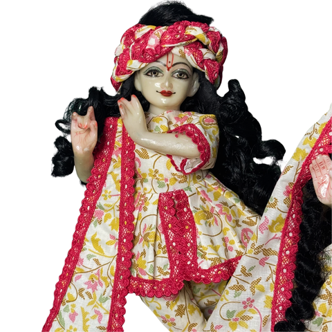 12 Inch Yugal Sarkar Cotton Fabric Dress Soft And Washable