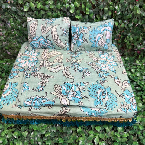 12*16 size Cotton bedsheet set