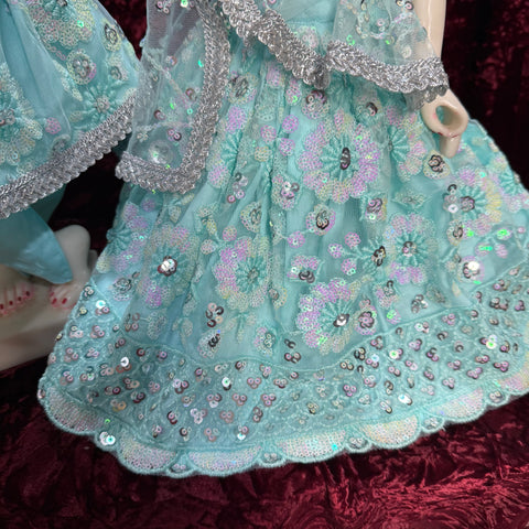 15 inch Yugal Sarkar Dress heavy Net