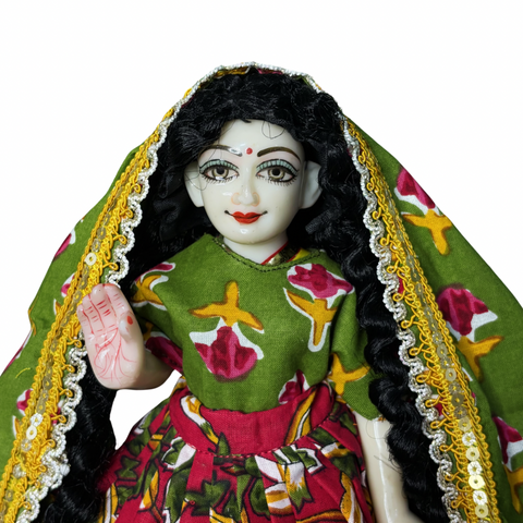 12 Inch Yugal Sarkar Cotton Fabric Dress Soft And Washable