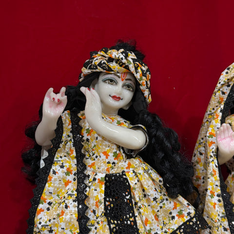 15 Inch Yugal Sarkar Cotton Fabric Dress