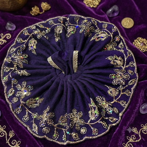 7,8 No laddu Gopal cursh fabric fancy dress