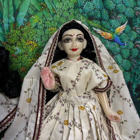 9 Inch Yugal Sarkar Cotton Fabric Dress