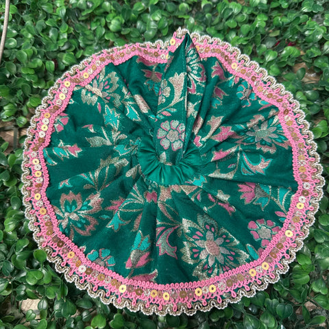 3,4 No. Laddu Gopal Heavy Banarasi Dress