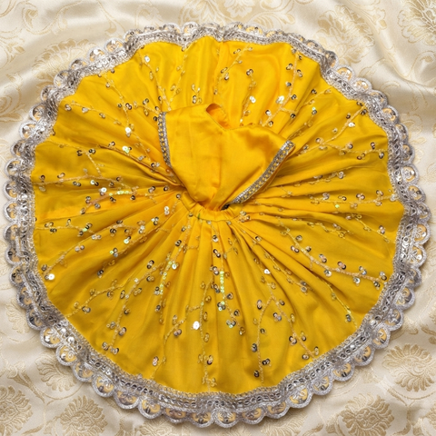 12 No laddu Gopal net fabric fancy dress