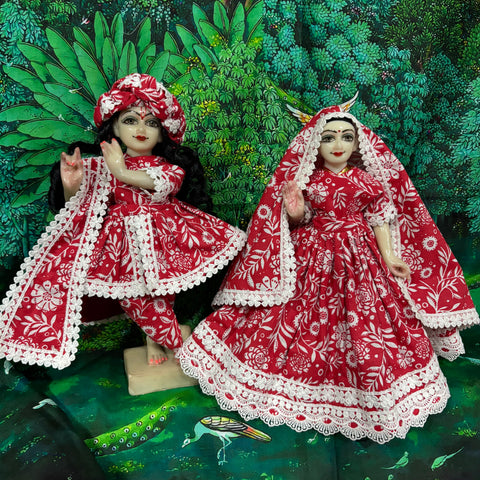 12 Inch yugal Sarkar Cotton Dress Fabric