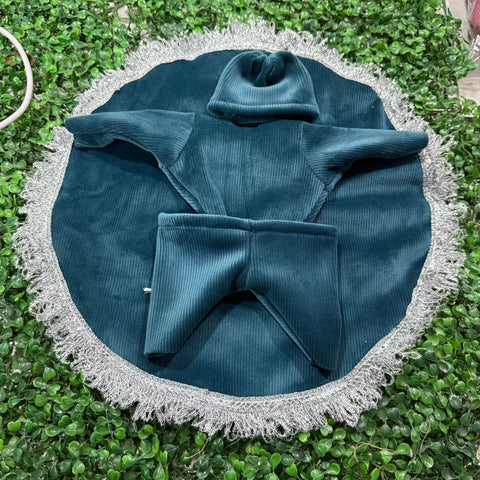 10 No. Laddu Gopal Winter Dress 4 pcs Cap Choli Pajama Lehnga