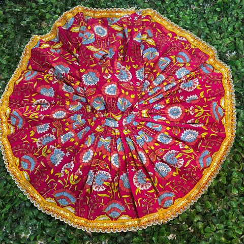 12 no laddu gopal cotton dress