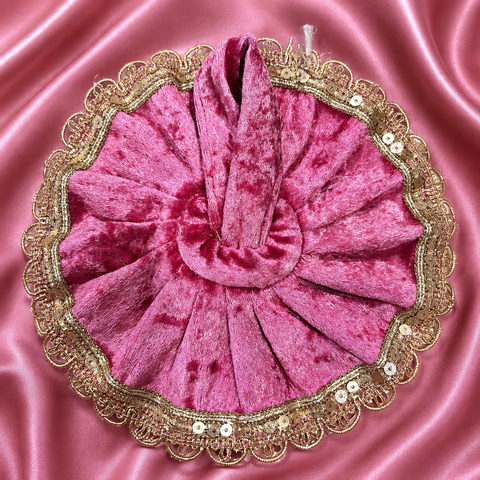 1,2 No laddu Gopal velvet dress