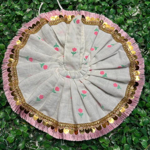 3,4 No. Laddu Gopal Cotton Fabric Dress