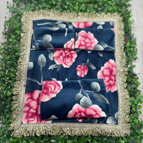 8*10 inch winter bedsheet for laddu gopal
