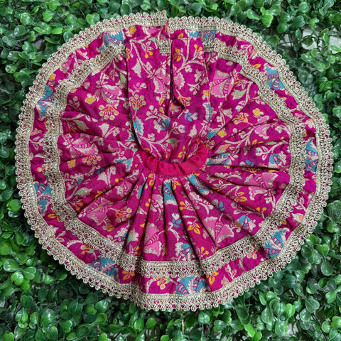 7,8 Number Laddu Gopal Banarasi Dress