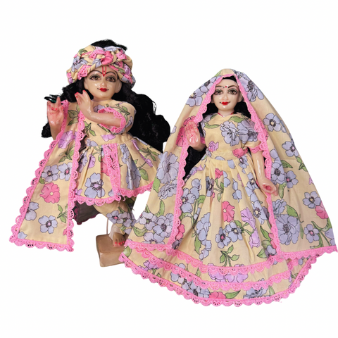 9 inch Yugal Sarkar Cotton Fabric Dress Soft And Comfortable