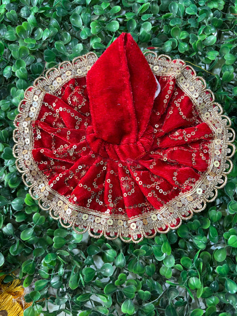 3 . 4 No Velvet Laddu Gopal Dress