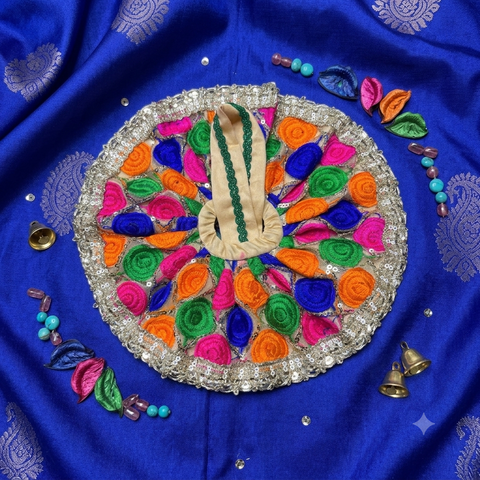 0,1 No laddu Gopal net fabric fancy dress