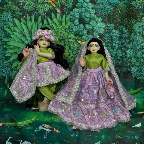 🌸 12 Inch Yugal Sarkar Heavy Dress