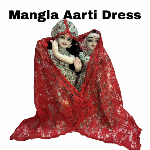 15 Inch Yugal Sarkar Cotton Night and Mangla Aarti Dress