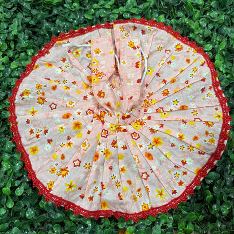 5,6 No. Laddu Gopal Cotton Dress