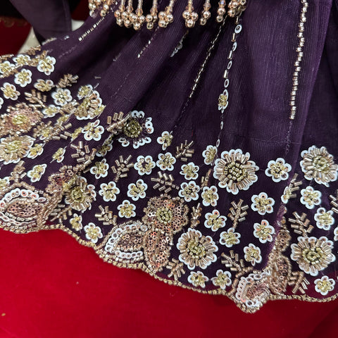 15 Inch Yugal Sarkar Hand Work Dress