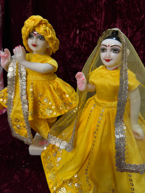 12 Inch Yugal Sarkar Dress Yellow