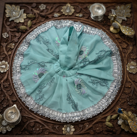 3,4 No laddu Gopal net fabric fancy dress