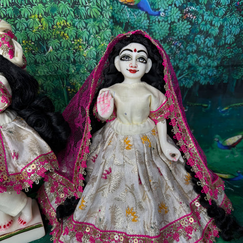 12 Inch Yugal Sarkar Banarasi Fabric Dress