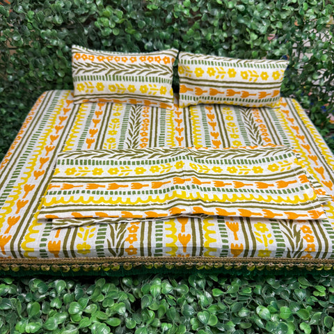10*12 cotton bedsheet set