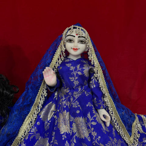 15 Inch Yugal Sarkar Blue Kaliyon Wala Lehenga Dress ❤️