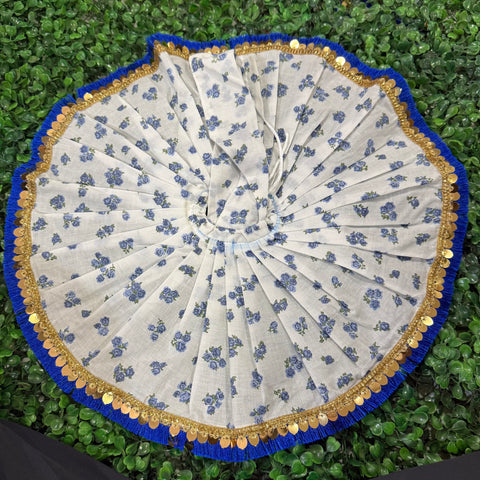 9,10 No. Laddu Gopal dress white blue