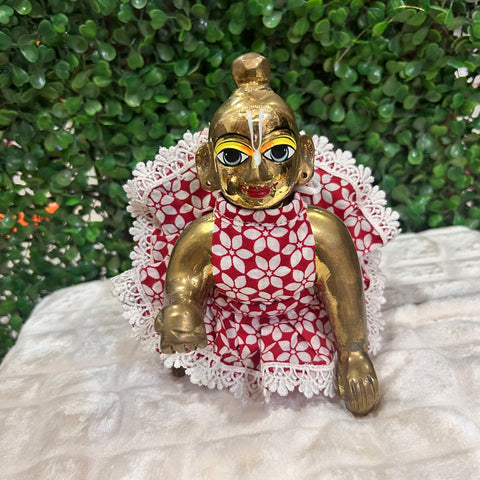 8 No. Dhoti Dress red mahroon