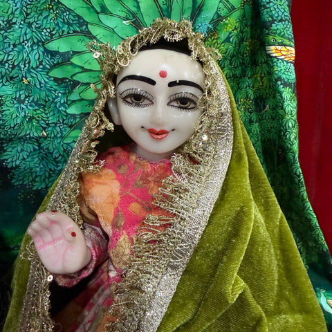 15 Inch Yugal Sarkar Velvet Dress