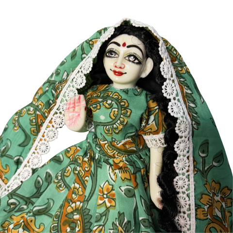 9 Inch Yugal Sarkar Cotton Fabric Dress Soft And Washable