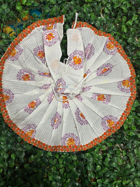 5,6 No. Laddu Gopal Cotton Dress