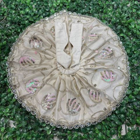 7,8 No. Laddu Gopal Net Fabric Heavy Dress