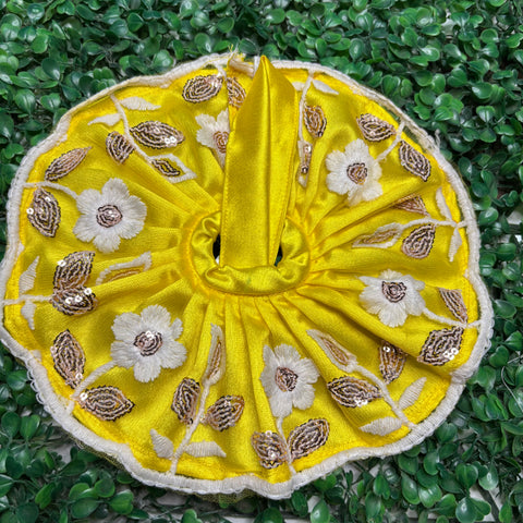 3 . 4 No Heavy Net Fabric Laddu Gopal Dress