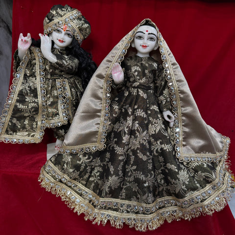 15 inch Yugal Sarkar Dress Banarasi fabric