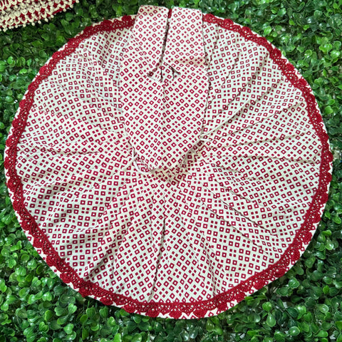 12 No. Laddu Gopal dress mahroon
