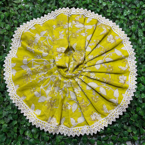 5,6 no laddu gopal cotton dress