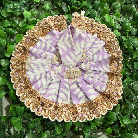 Beautiful stitched poshak for Thakur Ji