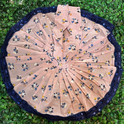 Breathable Cotton Laddu Gopal Poshak in Summer Design