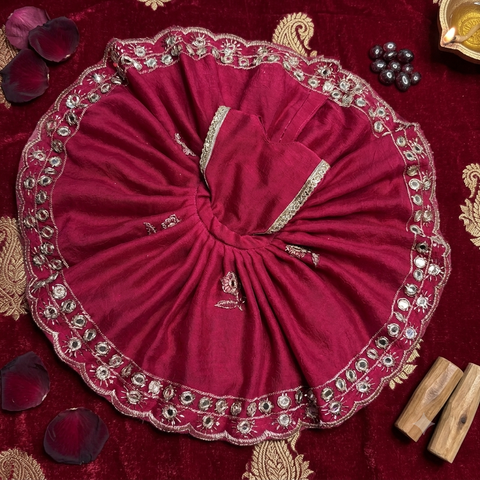 7,8 No laddu Gopal carsh fabric fancy dress
