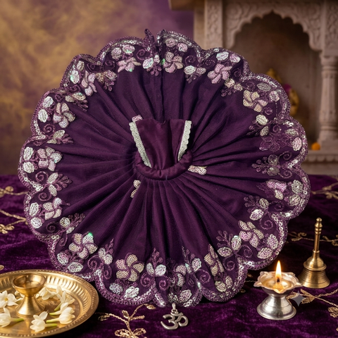 12 No laddu Gopal cursh fabric fancy dress