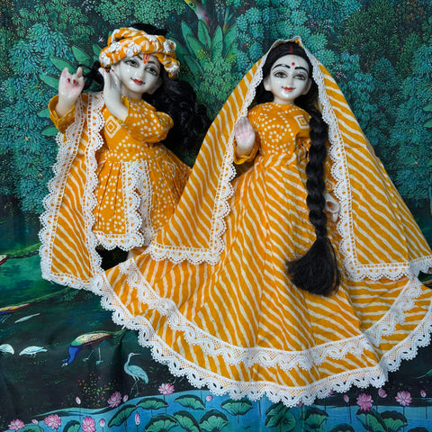 15 Inch Yugal Sarkar Cotton Fabric Dress