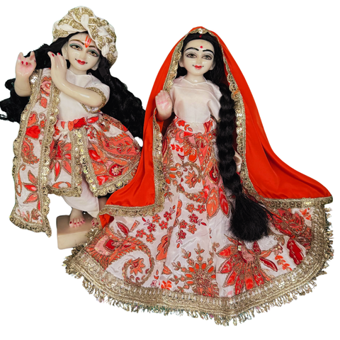 18 Inch Yugal Sarkar Heavy Dress