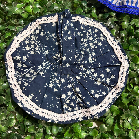 0,1,2 No. Laddu Gopal Cotton Dress blue
