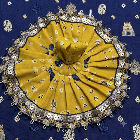 1,2 No laddu Gopal cotton dress
