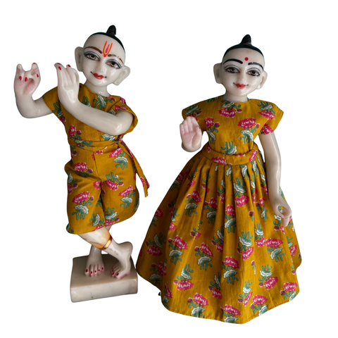 15 Inch Yugal Sarkar Cotton Night Dress and Mangla Aarti Dress